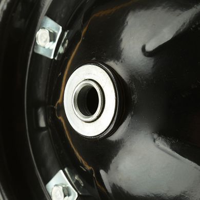 Колесо BudMonster поліуретанове 3.0х8 "з додатковим кріпленням, о/d=16мм, d=34см (01-027)