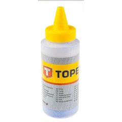 Меловой порошок Topex для шнуров разметочных синий 115 г, (30C616)