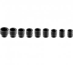Набір головок SL CRV 1/2 ", 10 шт (10-24 мм), Miol, (58-301)