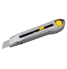 Нож Mastertool 18 мм металлический двойной фиксатор (17-0078)