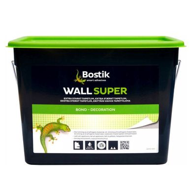 Клей для склополотна та тканини Bostik Wall Super, 15 л