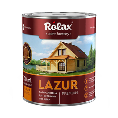 Лазур Premium №104 Rolax, 2.5 л, темний дуб