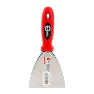 Шпатель из нержавеющей стали Intertool 100 мм Проф, (KT-2610)