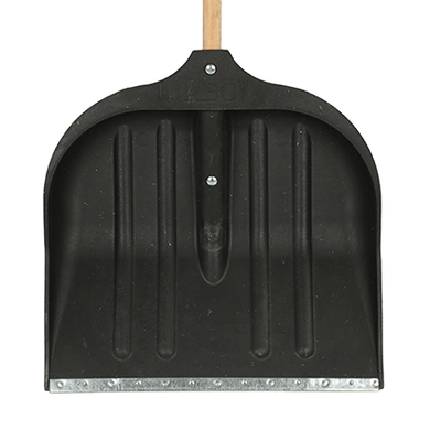 Лопата снігоприбиральна пластмасова в зборі АВС 500x490 мм, чорний