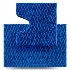 Набор ковриков DARIANA для ванных комнат Ананас синий 55х80+55х50 см, (1000006438)