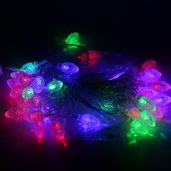 Гирлянда LED Фигурки Шарик прозрачный, 40 диодов