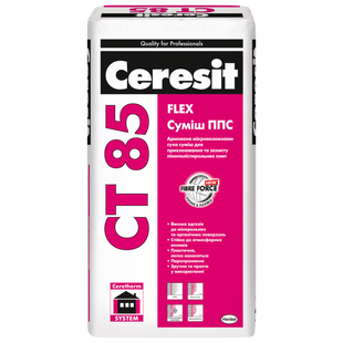 Клей для пінопласту армуючий Ceresit СТ-85 25 кг