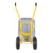 Тачка BudMonster будівельна 2-колісна, 85 л, 180 кг, кузов оцинк., рама жовта колесо пневмо 4.0х8'' (01-010/1)