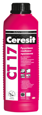 Грунтовка глубокопроникающая Ceresit CT-17 10 л