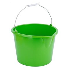 Ведро пищевое пластиковое Nobile smart с носиком, зеленое, 16 л, (770000090)