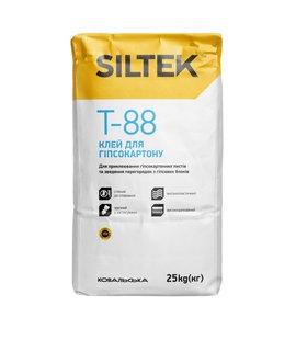 Клей для гіпсокартону Siltek T-88, 25 кг