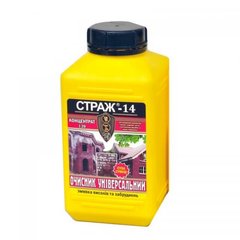 Очищувач універсальний (антивисол), СТРАЖ-14 (сухий порошковий концентрат 1:20), пляшка 1 кг
