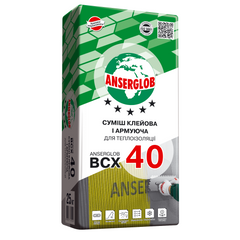 Смесь армирующая Anserglob BCX 40, 25 кг