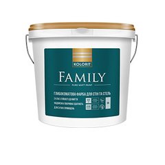 Фарба інтер'єрна Kolorit Family, 11.25 л (База А)