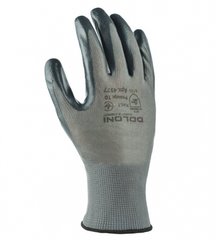 Перчатки Doloni с нитриловым покрытием, не полный облив, 10 размер, (4577)