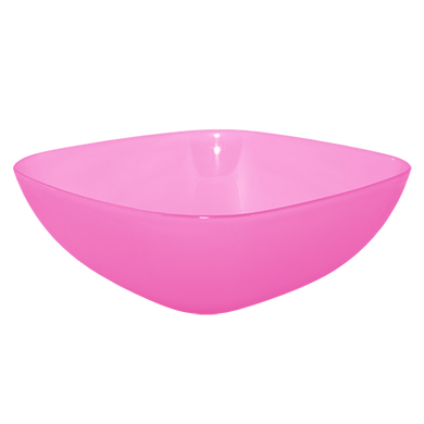 Тарілка глибока 150х150х55 Алеана 0.5 л (темно-рожевий), (167061)