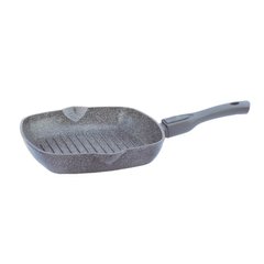 Сковорода-гриль "Граніт-Грей" з антипригарним покриттям і знімною ручкою, d = 260 мм, (26144П)