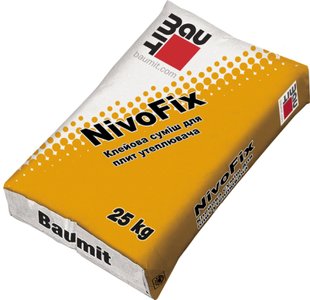 Клей для ППС і мінеральної вати Baumit NivoFix, 25 кг