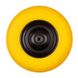 Колесо BudMonster поліуретан посилене 4х8 ", карбон, о/d=16мм, d=39см, втулка 130 мм (01-028/1)
