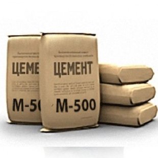 Цемент М-500 ЦБК D0 ПЦ-500т, 25 кг