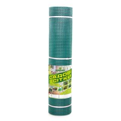 Сетка пластиковая забор 13х13 мм, 1х20 м, темно-зеленый