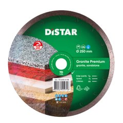 Круг алмазный DISTAR цельный 1A1R 250x1.7х10x25.4 Granite Premium, (11320061019)