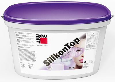 Штукатурка силиконовая барашек Baumit SilikonTop 1.5К 25 кг