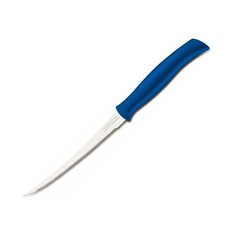 Нож Tramontina Athus для томатов 127 мм синий, блистер, 1 шт (23088/915)
