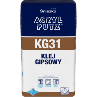 Клей для гіпсокартону Sniezka ACRYL PUTZ KG 31, 20 кг