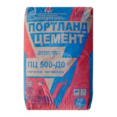 Цемент ПЦ-500 т D0 25 кг