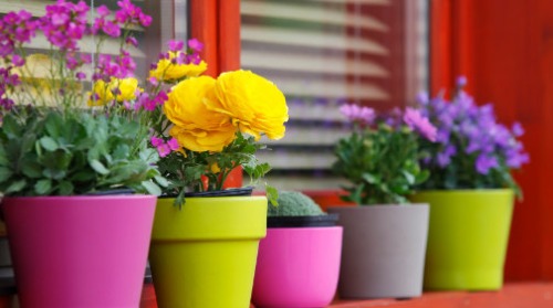 15 простых идей для декора цветочного горшка своими руками